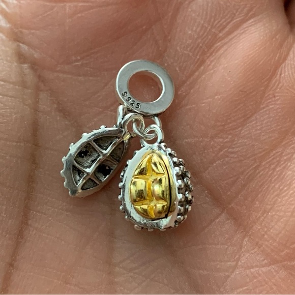 NWOT Durian Fruit Dangle Charm "King of fruits" Sterling Silver 925 - Picture 4 of 8